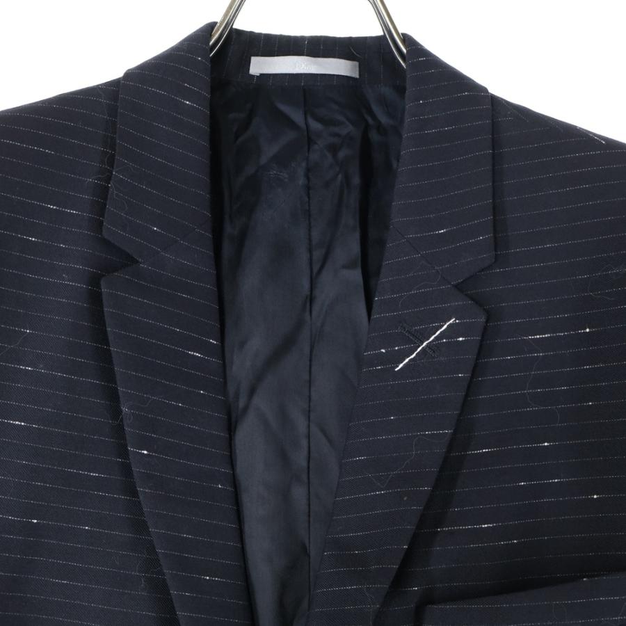 Dior HOMME ディオールオム セットアップスーツ ボーダー総柄