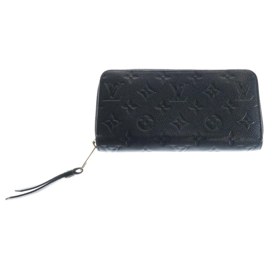 ルイヴィトン M60171 アンプラント 黒 スリム長財布 LOUIS VUITTON