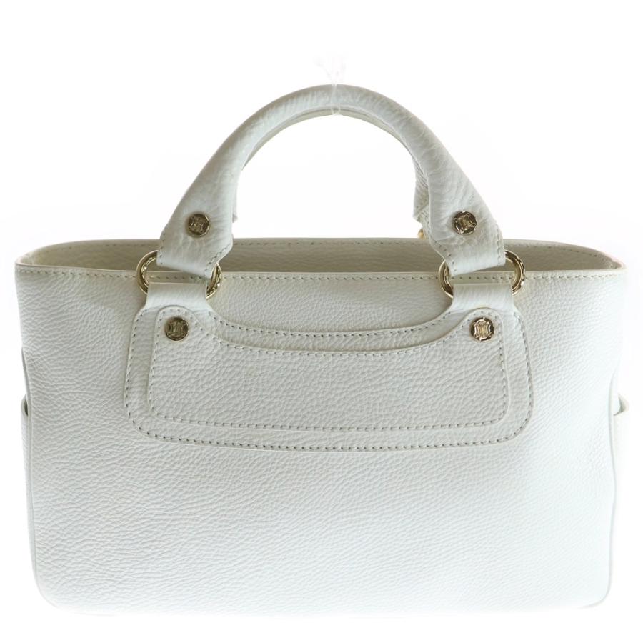 CELINE セリーヌ BOOGIE ブギーバッグ レザー ハンドバッグ ゴールド