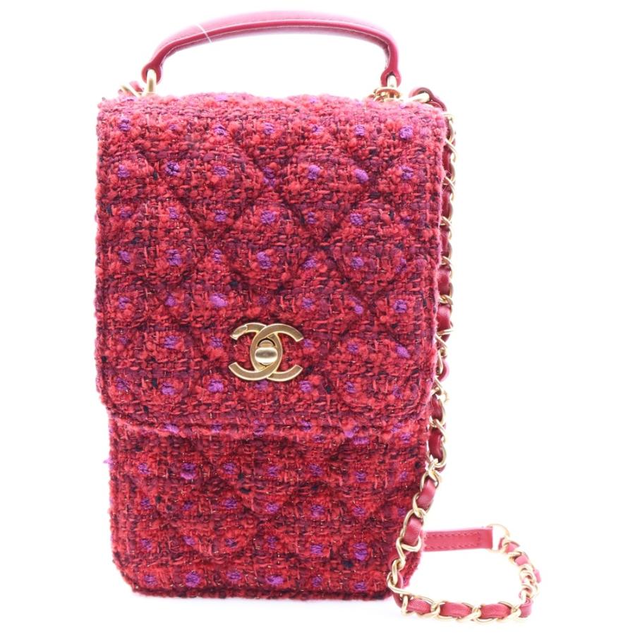 CHANEL（シャネル） ツイードマトラッセ ココマーク ターンロック