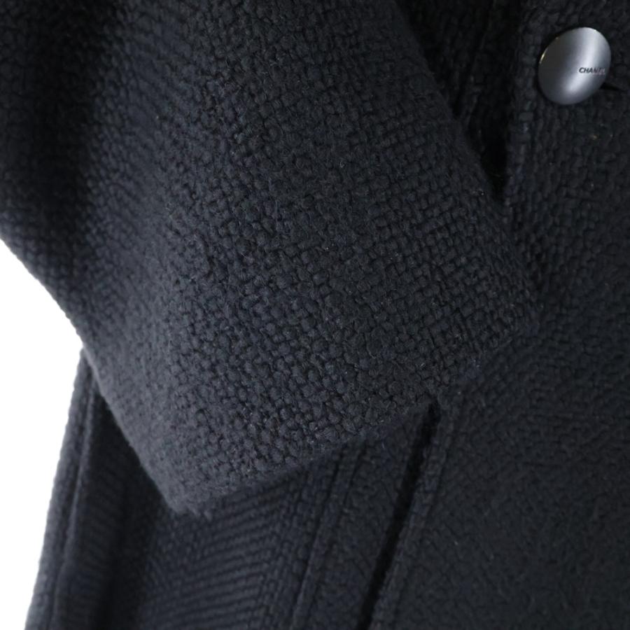 CHANEL（シャネル） ロゴボタン アンゴラ混 ウール ツイード ダブル