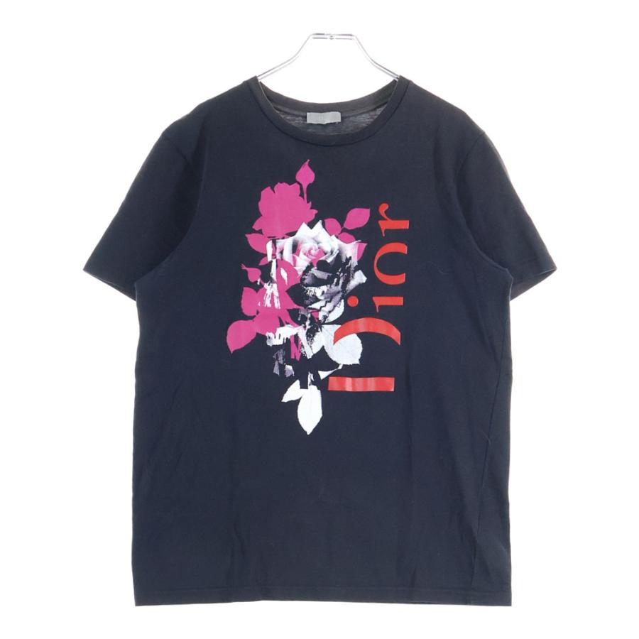 Dior HOMME ディオールオム 18SS ローズ 薔薇 フォトグラフィック ロゴ 