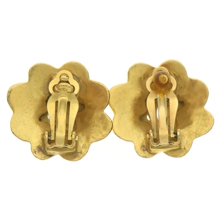 CHANEL（シャネル） ココマーク デザイン イヤリング GP ゴールド