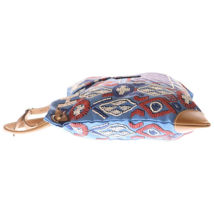HERMES（エルメス） シルキーシティPM シルク レザー ショルダーバッグ
