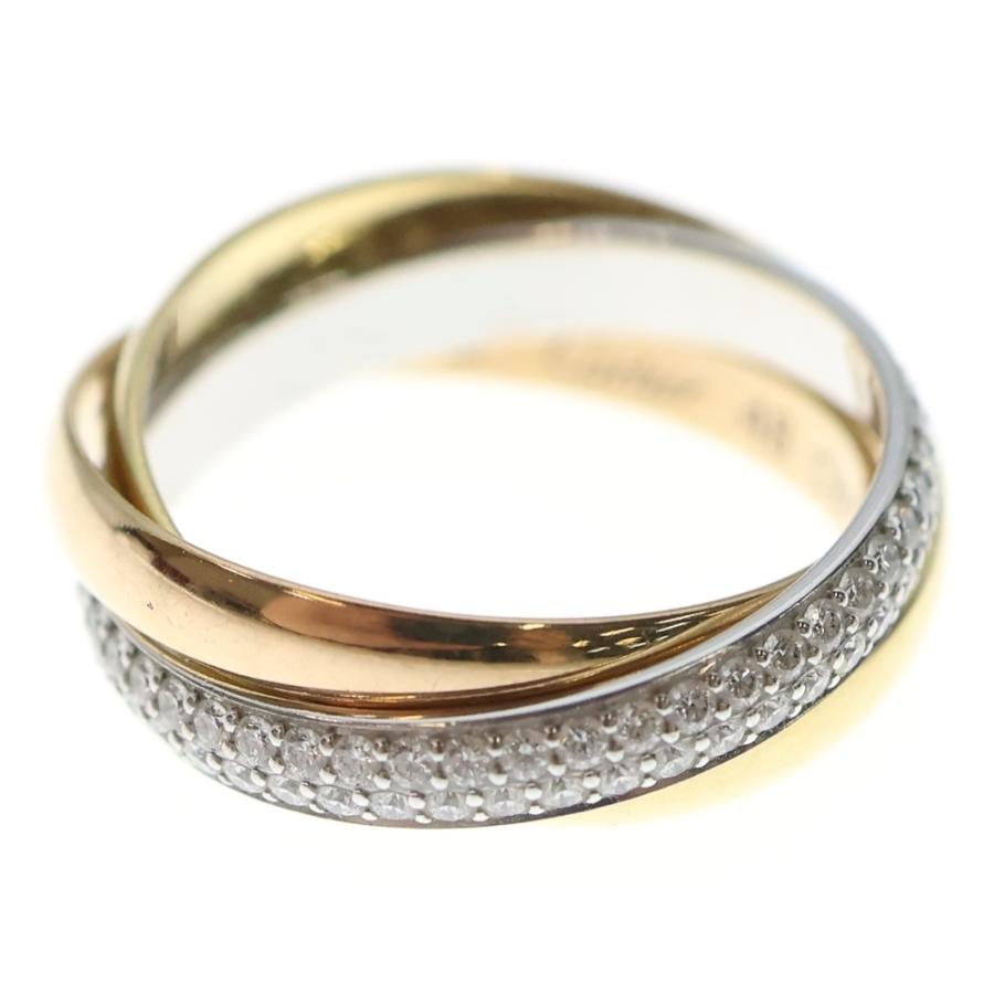 Cartier（カルティエ） トリニティ パヴェダイヤ スモール リング