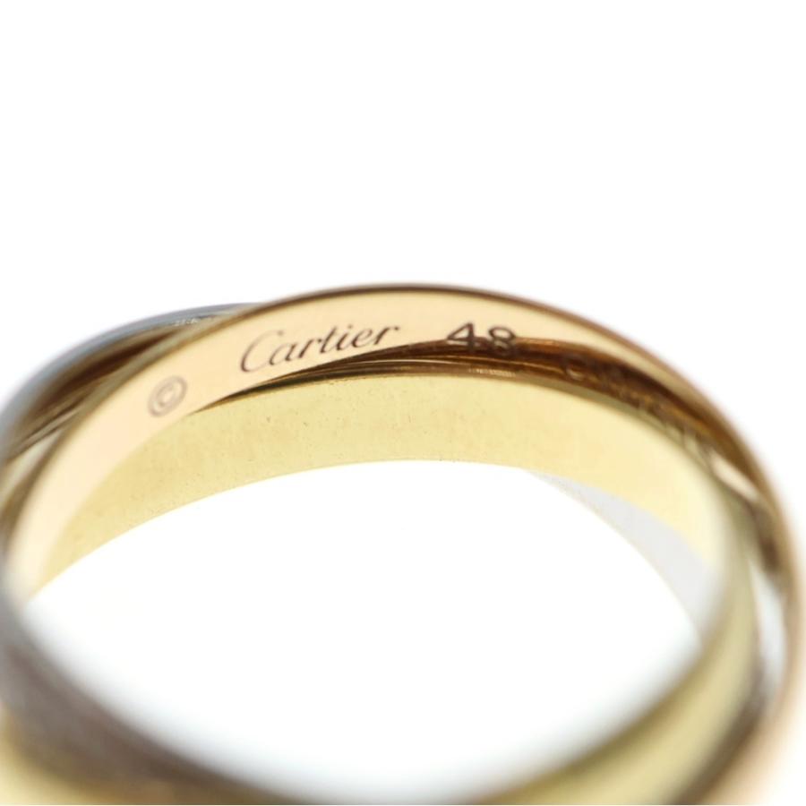 Cartier（カルティエ） トリニティ パヴェダイヤ スモール リング