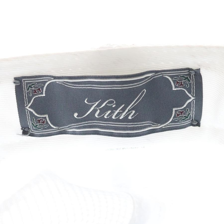 KITH（キス） Logo Denim Nolan Trucker Cap ロゴナイロントラッカー