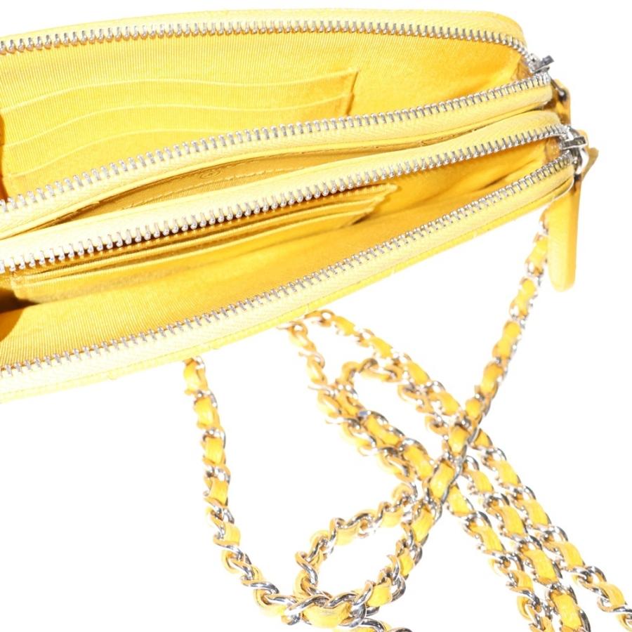 CHANEL（シャネル） Vステッチ ココマーク チェーンウォレット