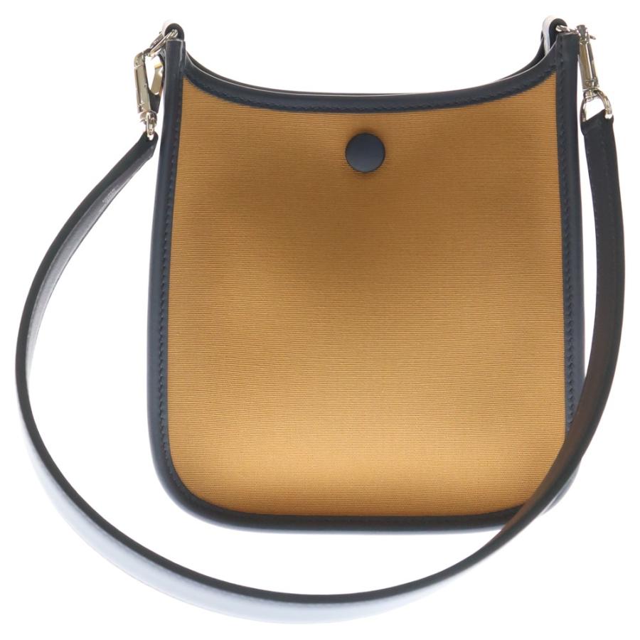 エルメス HERMES ネオ エヴリンTPM ショルダーバッグ バッグ レザー キャンバス トワルオフィシエ / ヴォースイフト トワルオフィシエ レディース ボルドー系 / ブラウン系 / ルージュセリエ/ブルーザンジバル 【中古】 エルメス HERMES ネオエブリンTPM ミント・ヴェールフィズ トワル