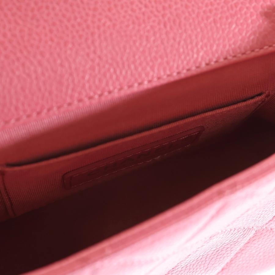 CHANEL シャネル ミニマトラッセ シングルフラップ シングルチェーン ショルダーバッグ ピンク キャビアスキン AS1784 CHANEL(シャネル) ミニマトラッセ シングルフラップ シングルチェーン