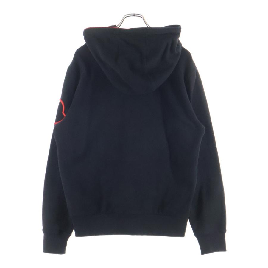 MONCLER（モンクレール） FELPA CON CAPPUCCIO ロゴ刺繍ジップアップ 