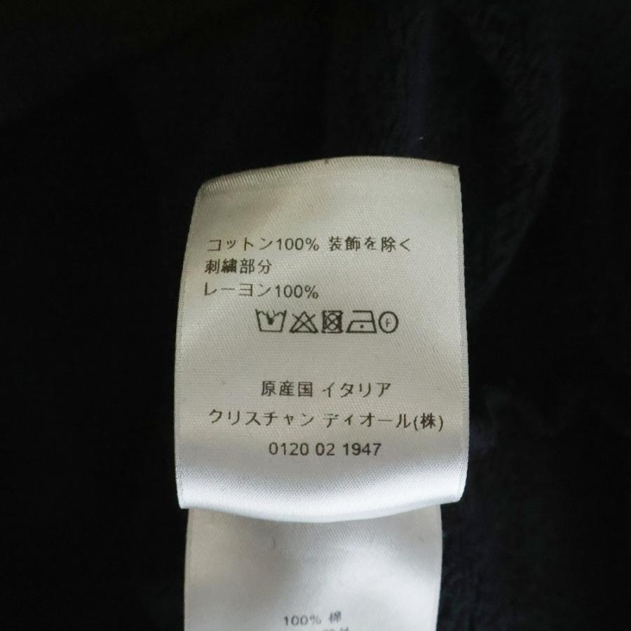 Christian Dior クリスチャンディオール  5E24163AM563 ｸﾞﾚｰ CDﾛｺﾞ金具 ｳｰﾙｼﾙｸ ﾊﾟｰｶｰ 36 クリスチャンディオール 5E24163AM563 ｸﾞﾚｰ CDﾛｺﾞ金具 ｳｰﾙｼﾙｸ ﾊﾟｰｶｰ 36