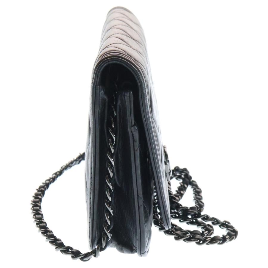 CHANEL（シャネル） ボーイシャネル チェーンウォレット ブラック 長