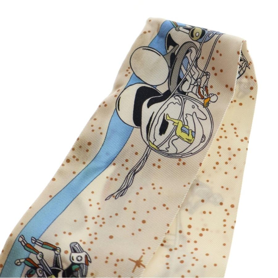 HERMES（エルメス） ツイリー スペースダービー シルクスカーフ