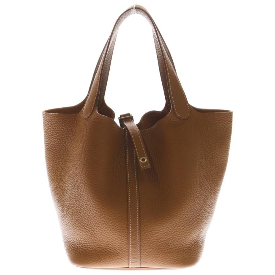 HERMES（エルメス） ピコタンロックMM ゴールド トリヨンクレマンス