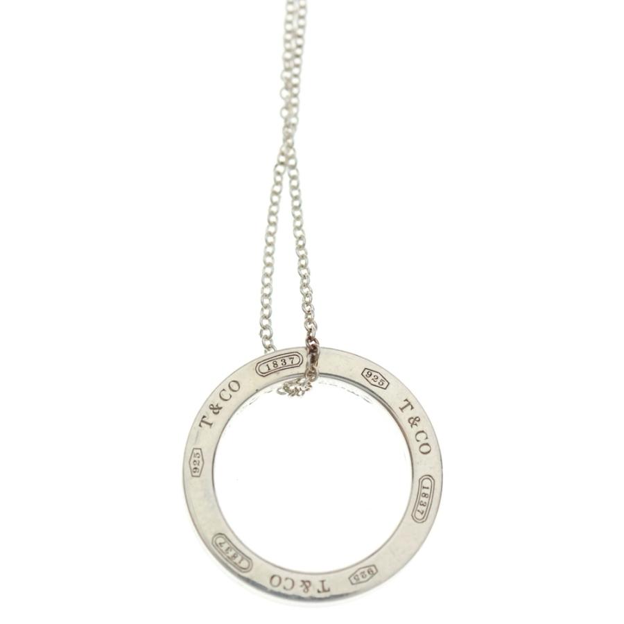 未使用 ティファニー ネックレス サークル 925 シルバー ナロー TIFFANY&Co.（ティファニー） TIFFANY & Co. ナロー サークル 1837