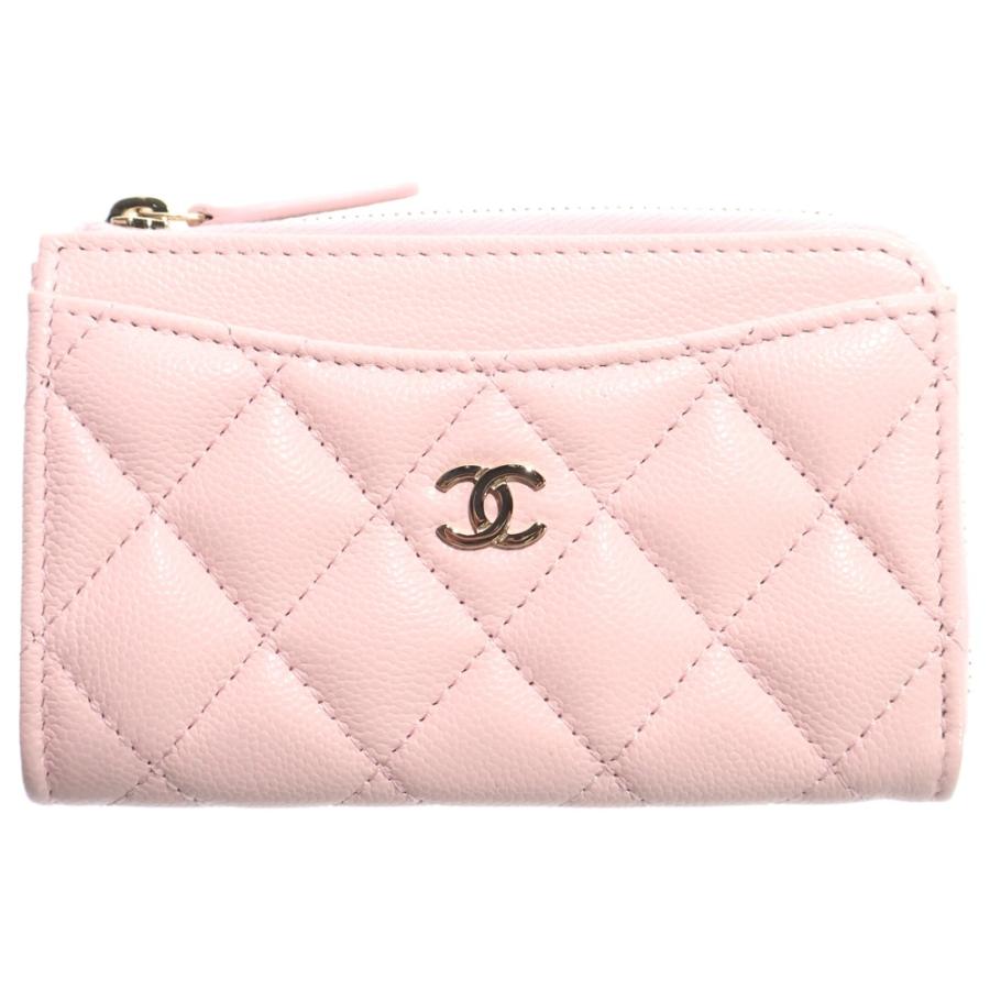 CHANEL（シャネル） ココマーク キャビアスキン レザー カード コイン