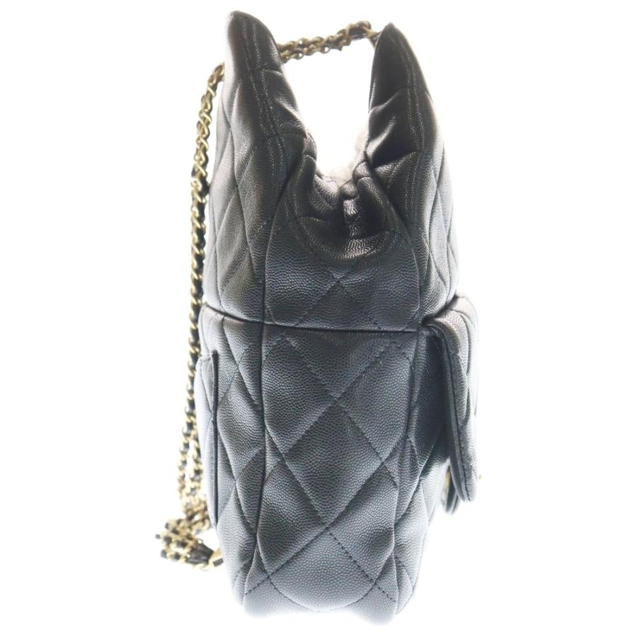 CHANEL（シャネル） チェーンショルダー バックパック キャビアスキン