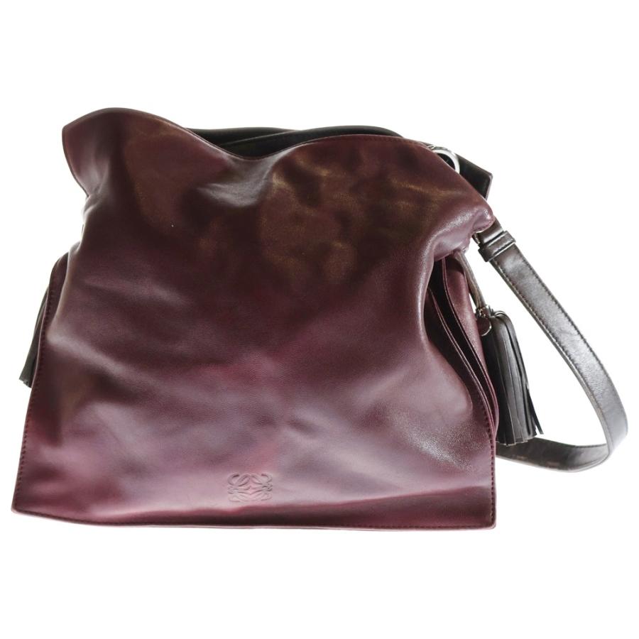 LOEWE（ロエベ） フラメンコ フリンジ ショルダーバック ハンドバッグ 