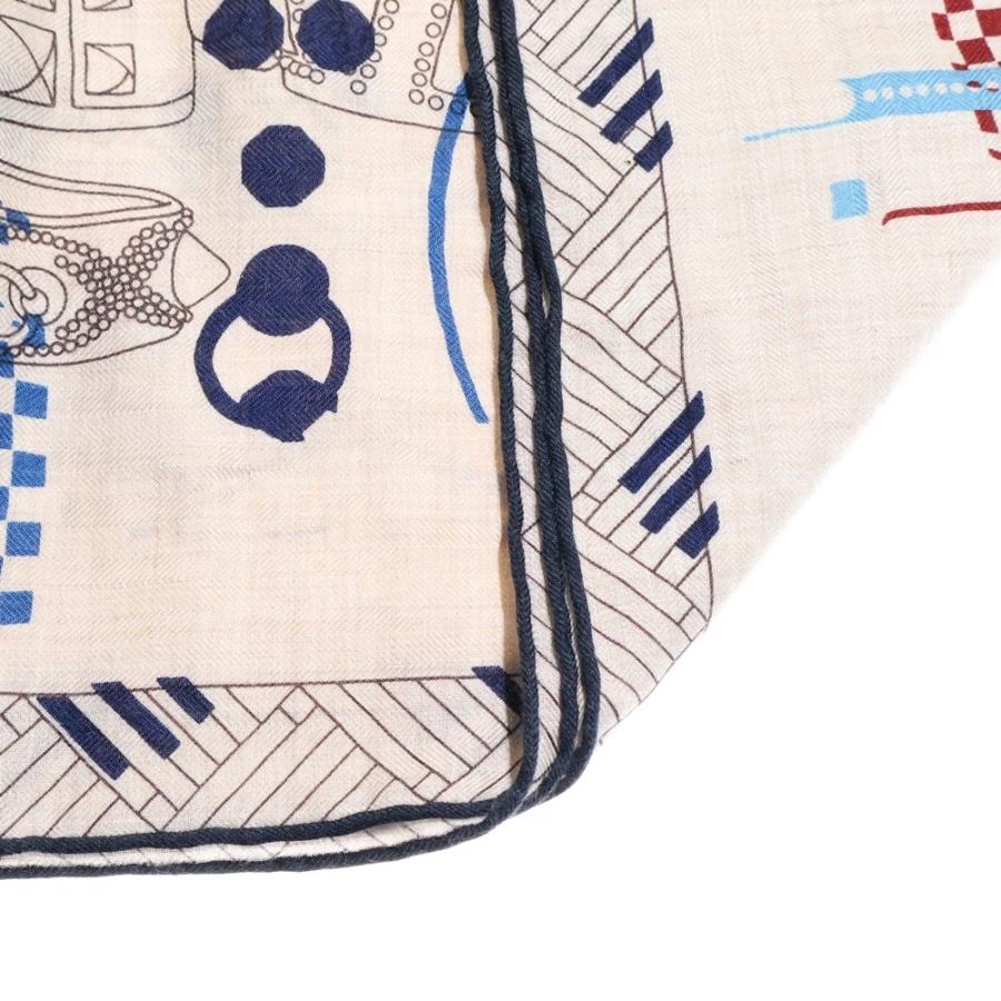 HERMES（エルメス） 23AW レクタングル コリエ・ド・シアン スカーフ