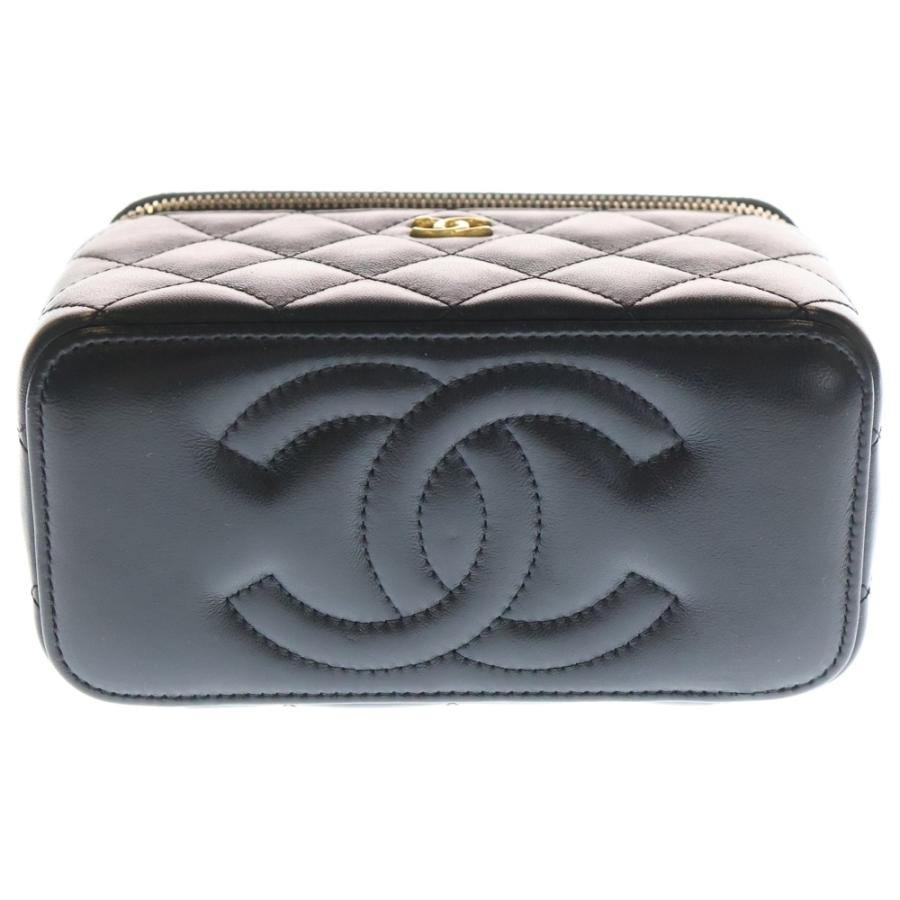 CHANEL（シャネル） バニティ ココマーク ラムスキン レザーチェーン