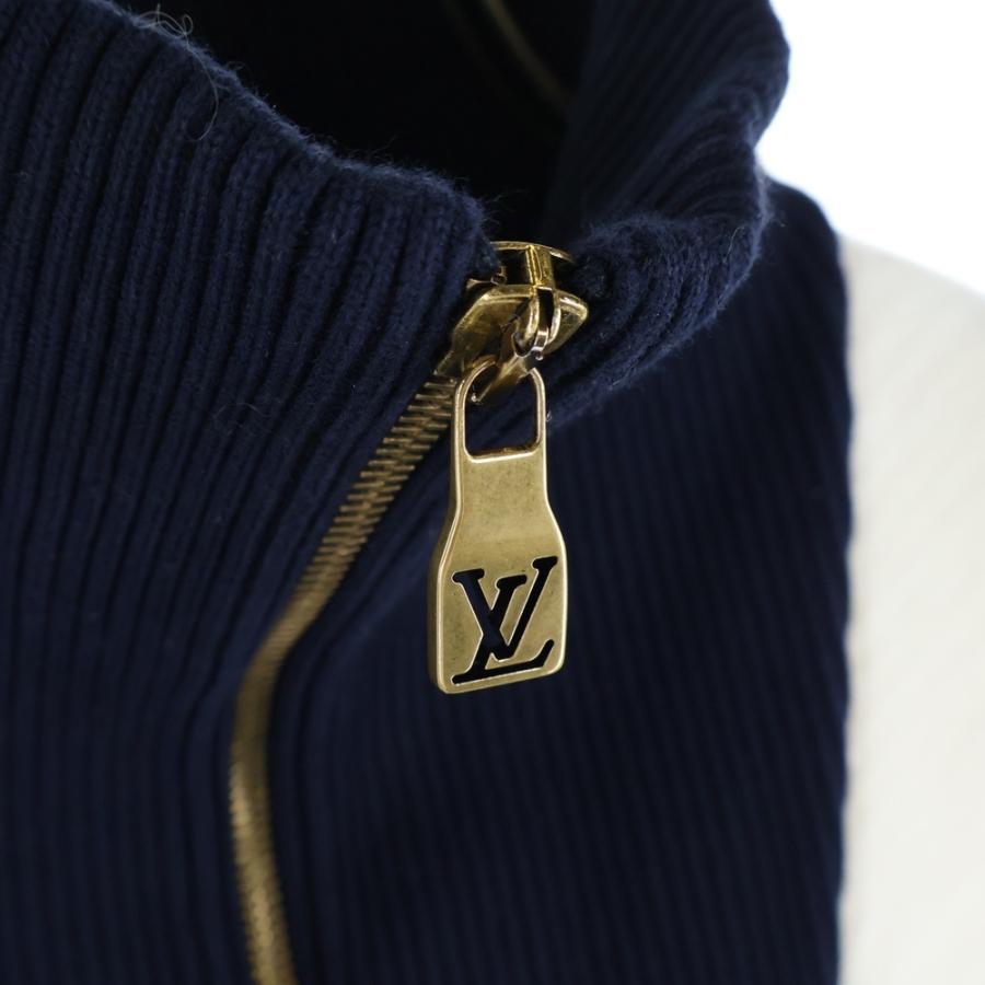 Louis Vuitton 24AW/コットンニットセーラージップアップブルゾン LOUIS VUITTON（ルイ・ヴィトン） 24AW ロゴ刺繍 コットンニット