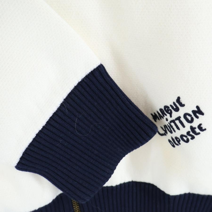 LOUIS VUITTON（ルイ・ヴィトン） 24AW ロゴ刺繍 コットンニット