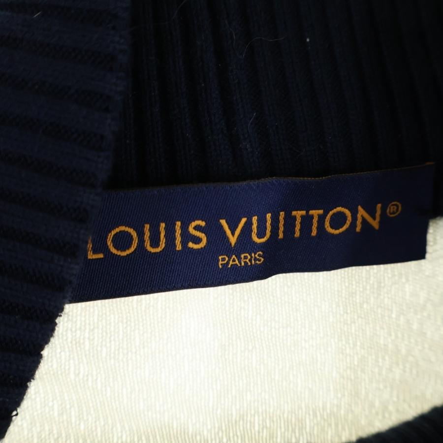 LOUIS VUITTON（ルイ・ヴィトン） 24AW ロゴ刺繍 コットンニット