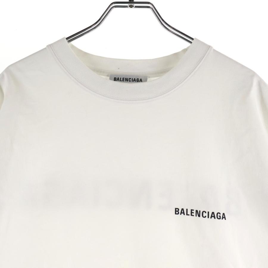 新品未着用Balenciaga 半袖Tシャツ ホワイト Sサイズ 中古・古着通販】BALENCIAGA (バレンシアガ) 半袖Tシャツ ホワイト