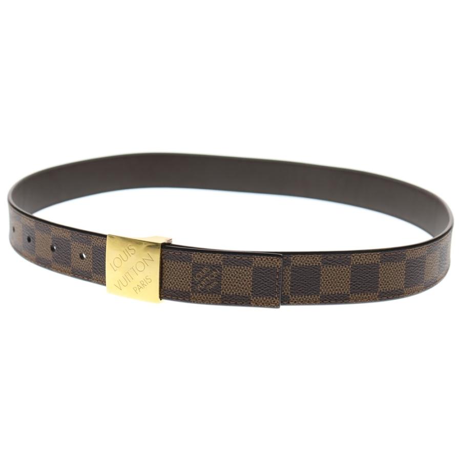 LOUIS VUITTON（ルイ・ヴィトン） ダミエ エベヌ サンチュール キャレ