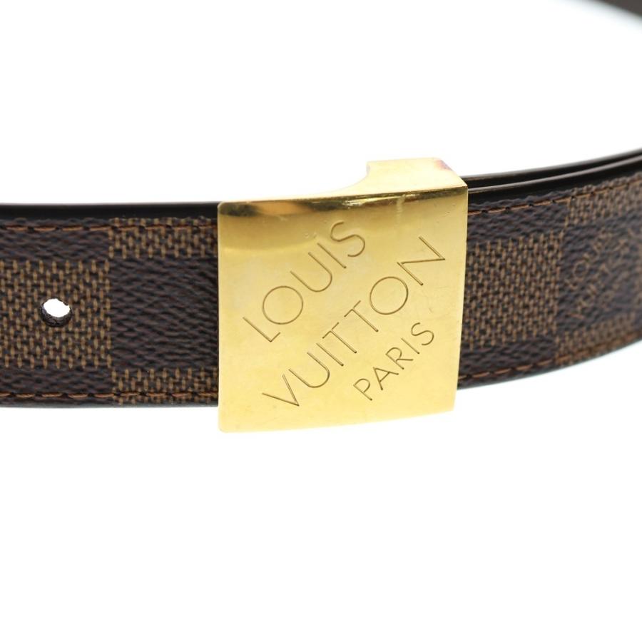 LOUIS VUITTON（ルイ・ヴィトン） ダミエ エベヌ サンチュール キャレ