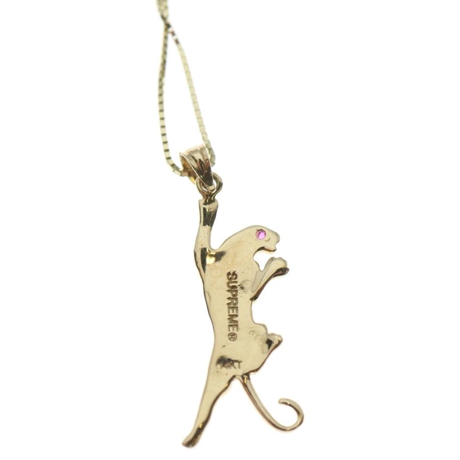 Supreme（シュプリーム） 18AW 14K Panther Gold Pendant パンサー