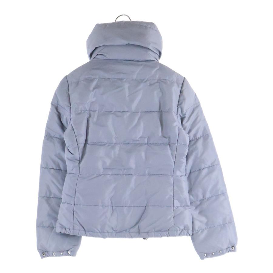 PRADA（プラダ） 09AW ラバーロゴ スタンドカラー ジップアップ ダウン