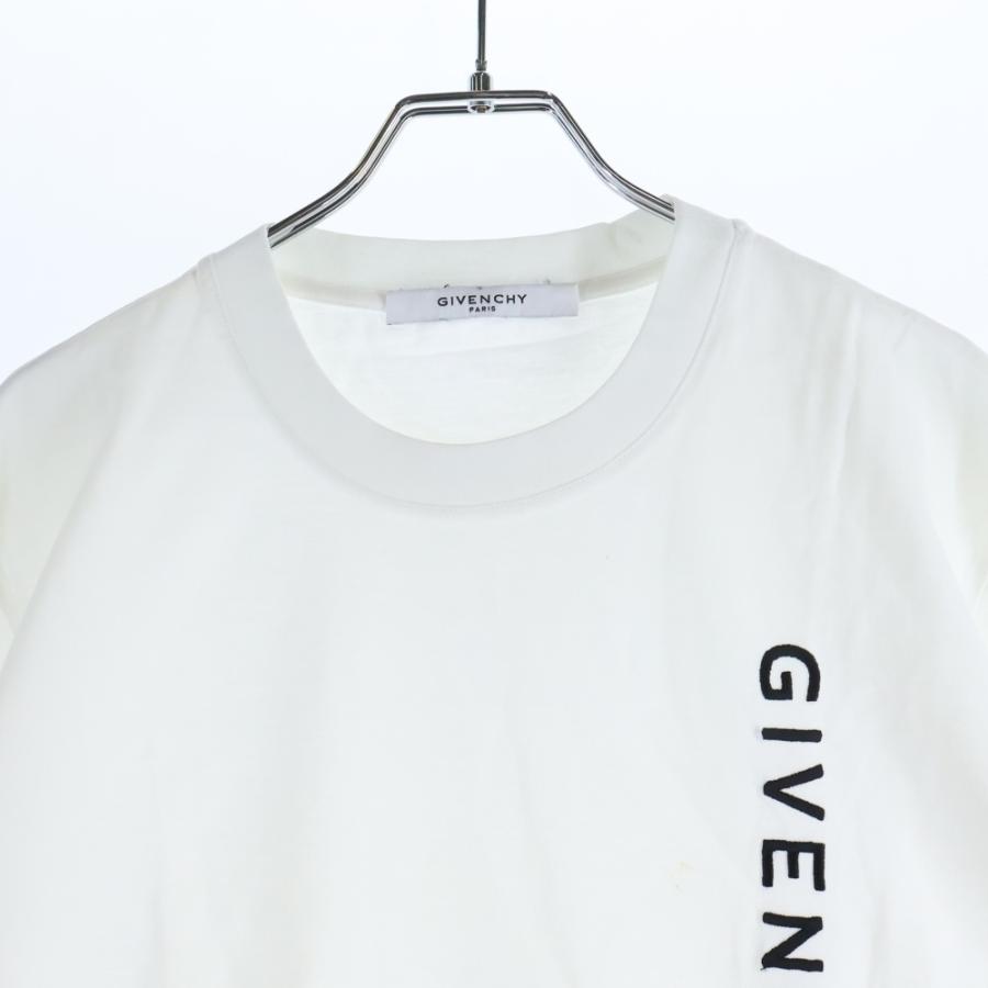 GIVENCHY（ジバンシィ） 19SS バーティカル ロゴ刺繍 クルーネック