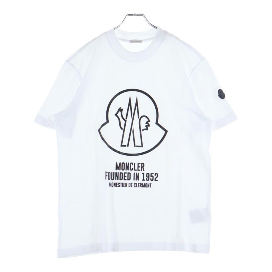 MONCLER（モンクレール） 22SS ビッグロゴプリント クルーネック