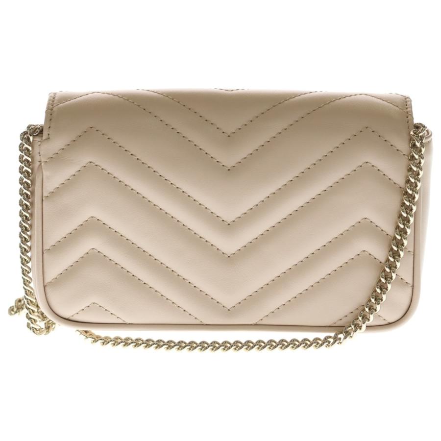 GUCCI（グッチ） GGマーモント スーパーミニバッグ チェーンバッグ 