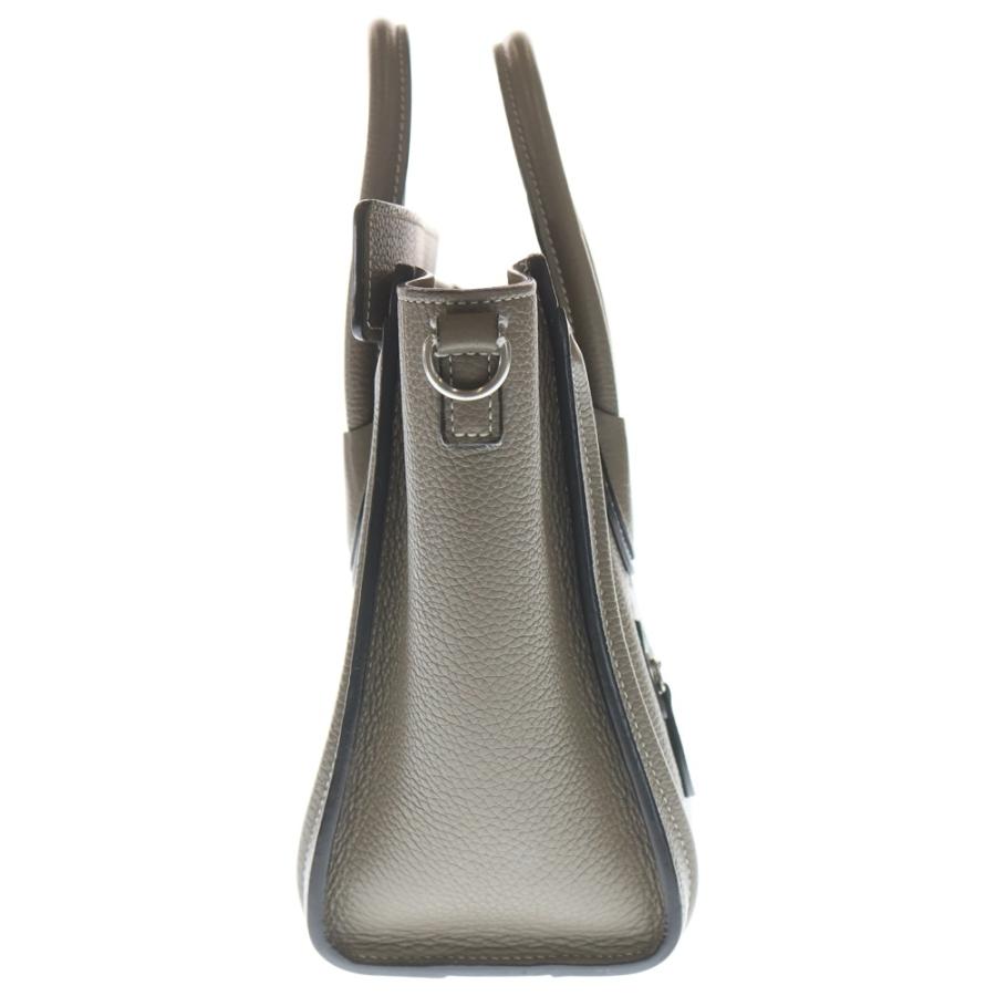 CELINE ラゲージナノ スリ CELINE（セリーヌ） ラゲージナノ スリ レザー 2WAY ハンドバッグ
