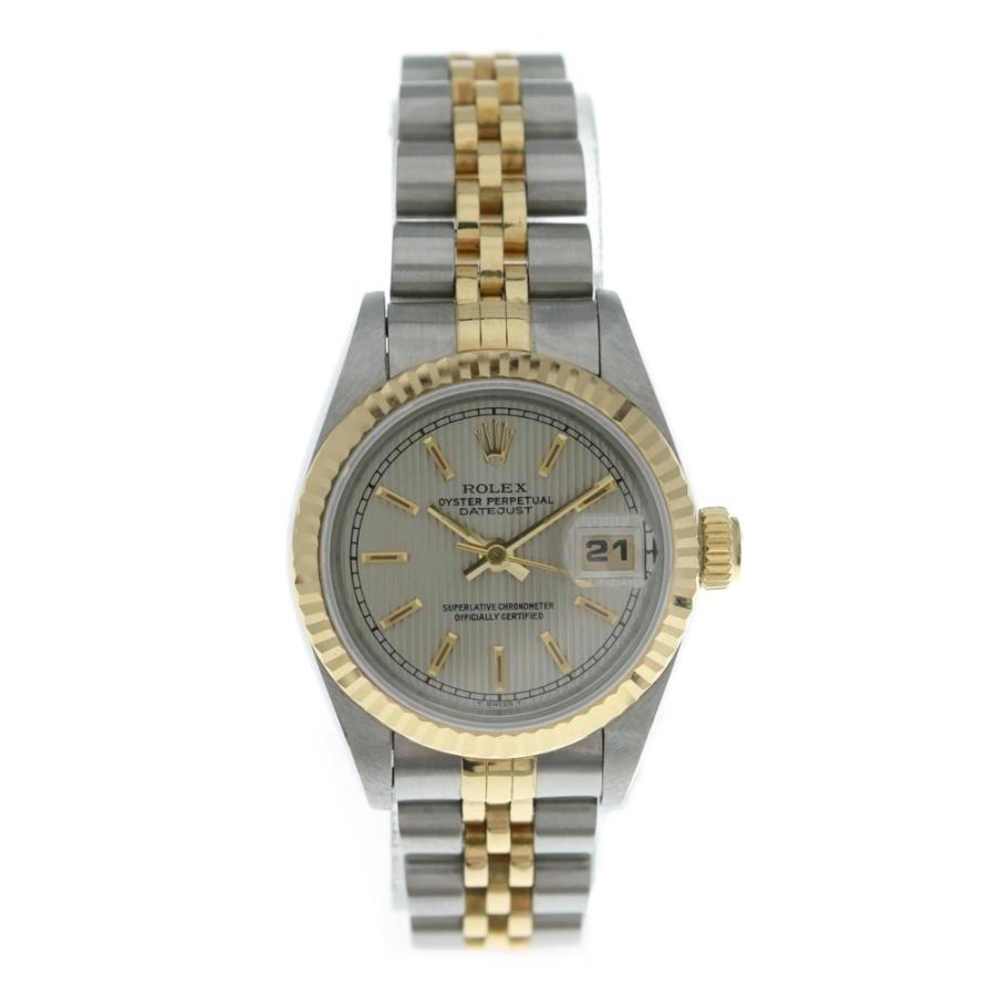 ROLEX（ロレックス） 69173 デイトジャスト タペストリー文字盤 SS×YG