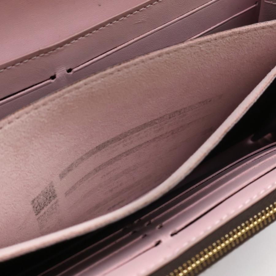 LOUIS VUITTON ルイヴィトン モノグラム ポルトフォイユ フロール ロングウォレット 長財布 カードケース ブラウン×ピンク M64586 ゴールド金具 LOUIS VUITTON（ルイ・ヴィトン） モノグラム ポルトフォイユ フロール