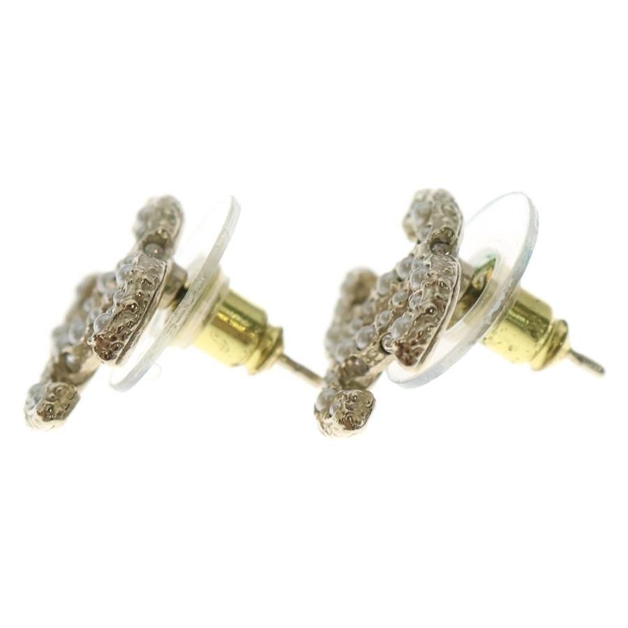 CHANEL（シャネル） ココマーク フェイクパール ピアス ゴールド GP