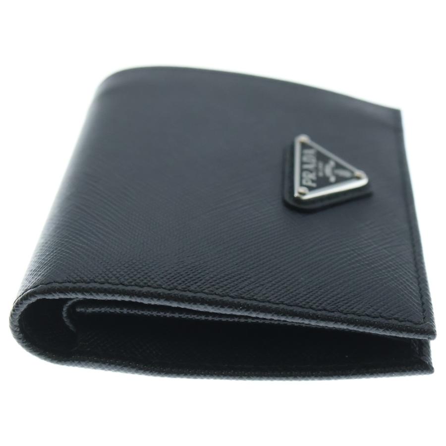 PRADA（プラダ） サフィアーノ トライアングル ロゴ 二つ折り財布