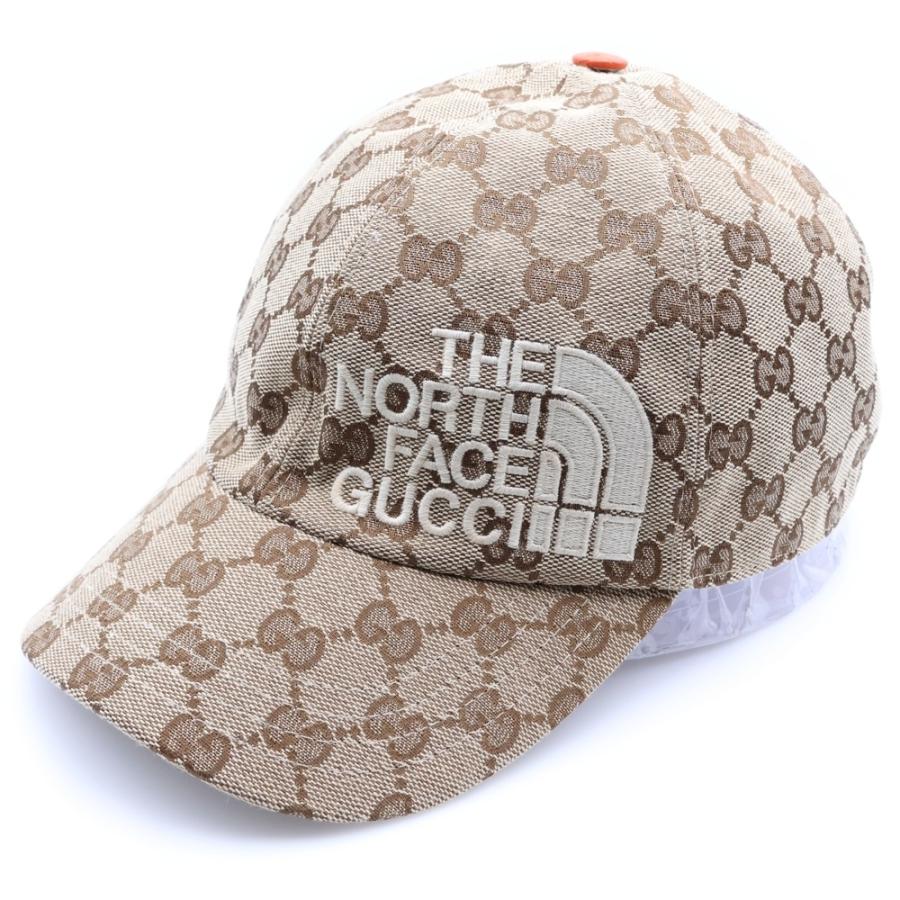 GUCCI（グッチ） ノースフェイスコラボ GGシグネチャー ベースボール