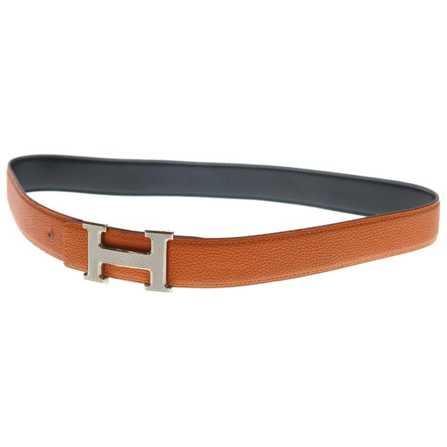 HERMES（エルメス） コンスタンスベルト オレンジ ギロッシュ □L刻印