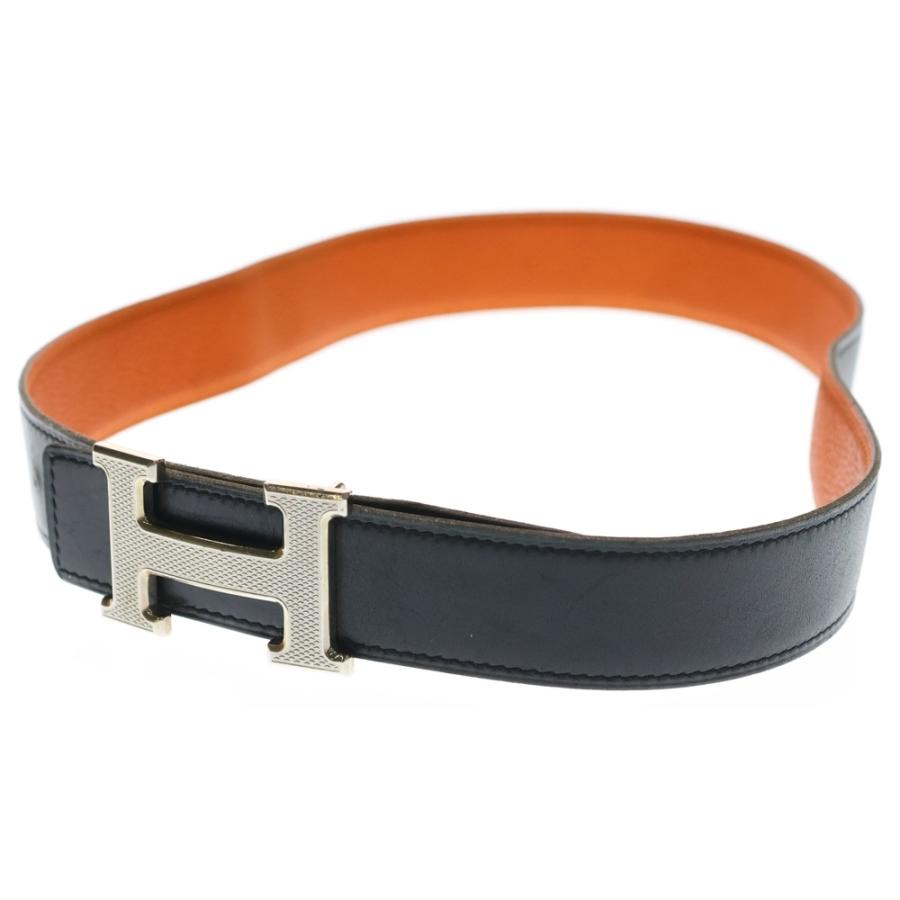 HERMES（エルメス） コンスタンスベルト オレンジ ギロッシュ □L刻印