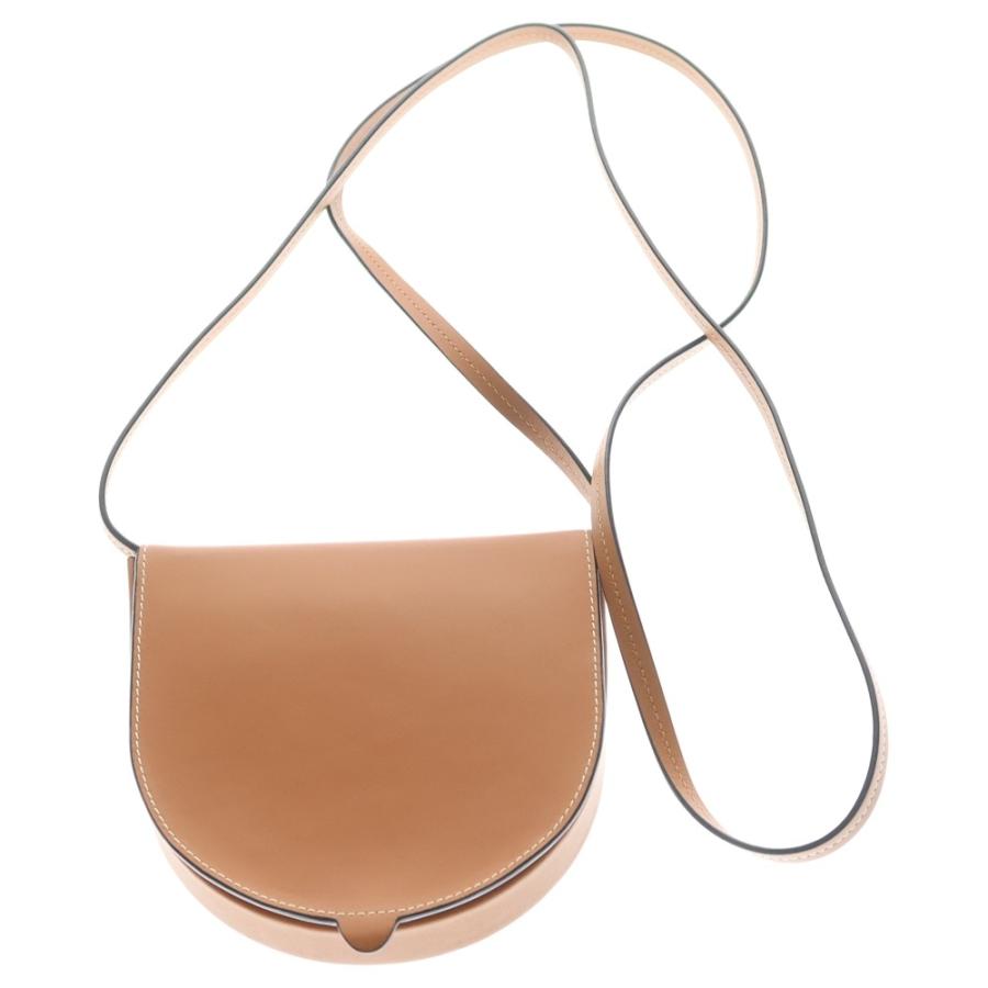 LOEWE ロエベ ヒールポーチ スモール ソフトカーフ レザー ショルダーバッグ タン ブラウン LOEWE（ロエベ） ヒールポーチ スモール ソフトカーフ レザー