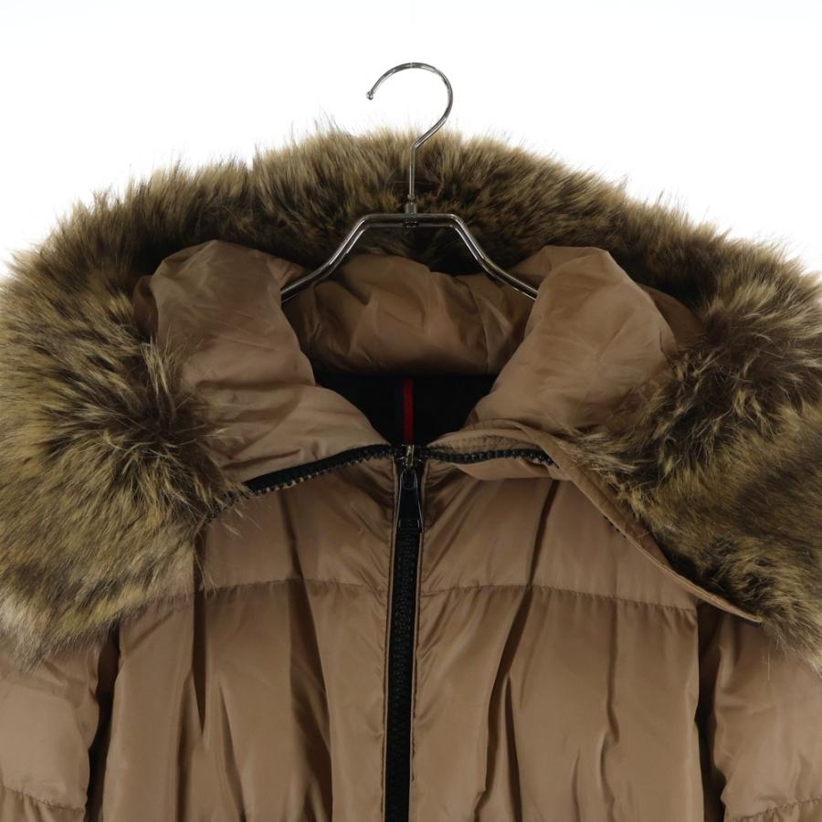 MONCLER（モンクレール） 21AW BOUCAGE ファーフーデッドダウンコート 