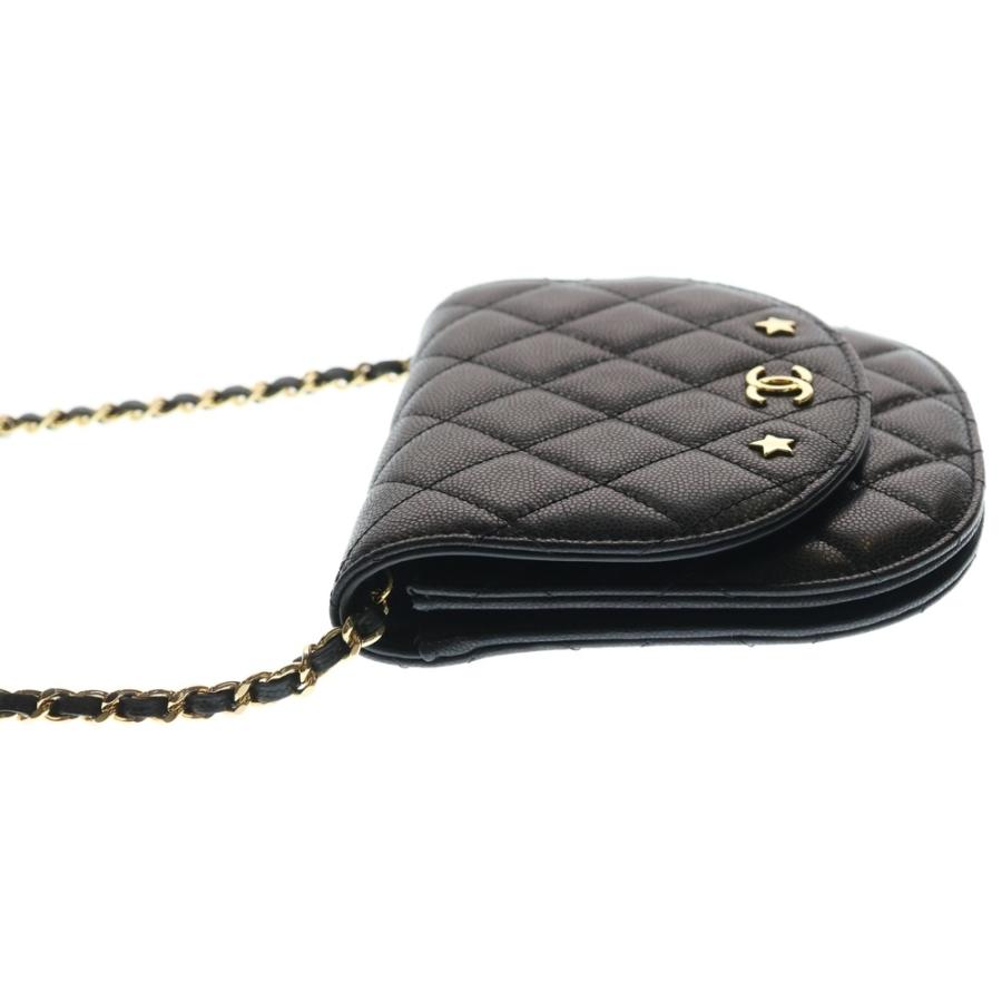 CHANEL（シャネル） ココマーク ハーフムーン フラップバッグ チェーン