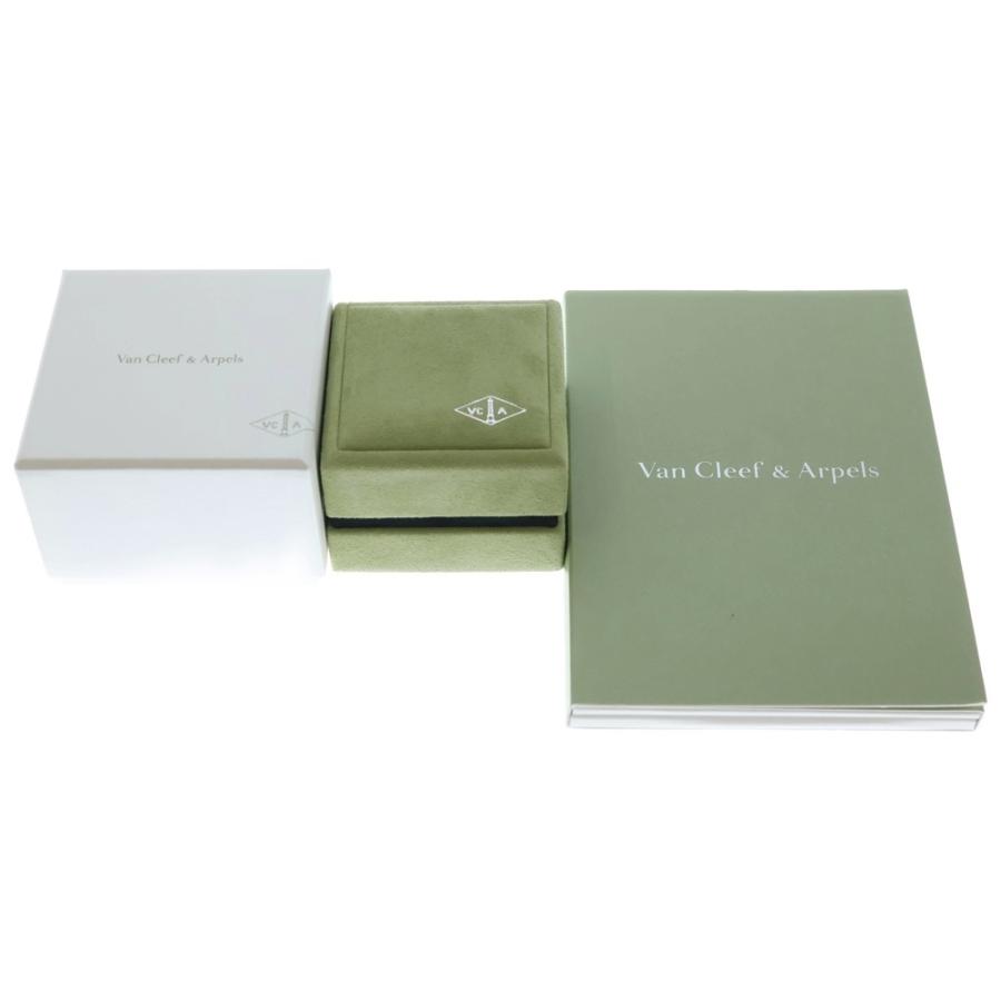 Van Cleef & Arpels ヴィンテージアルハンブラ マザーオブパール ネックレス ペンダント チェーン ゴールド×ホワイト K18 VCARA45900_5