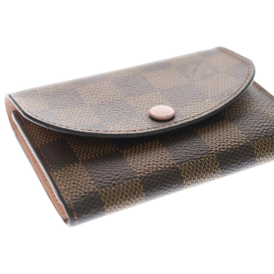 LOUIS VUITTON（ルイ・ヴィトン） ダミエ ポルトモネロザリ ローズバレ 