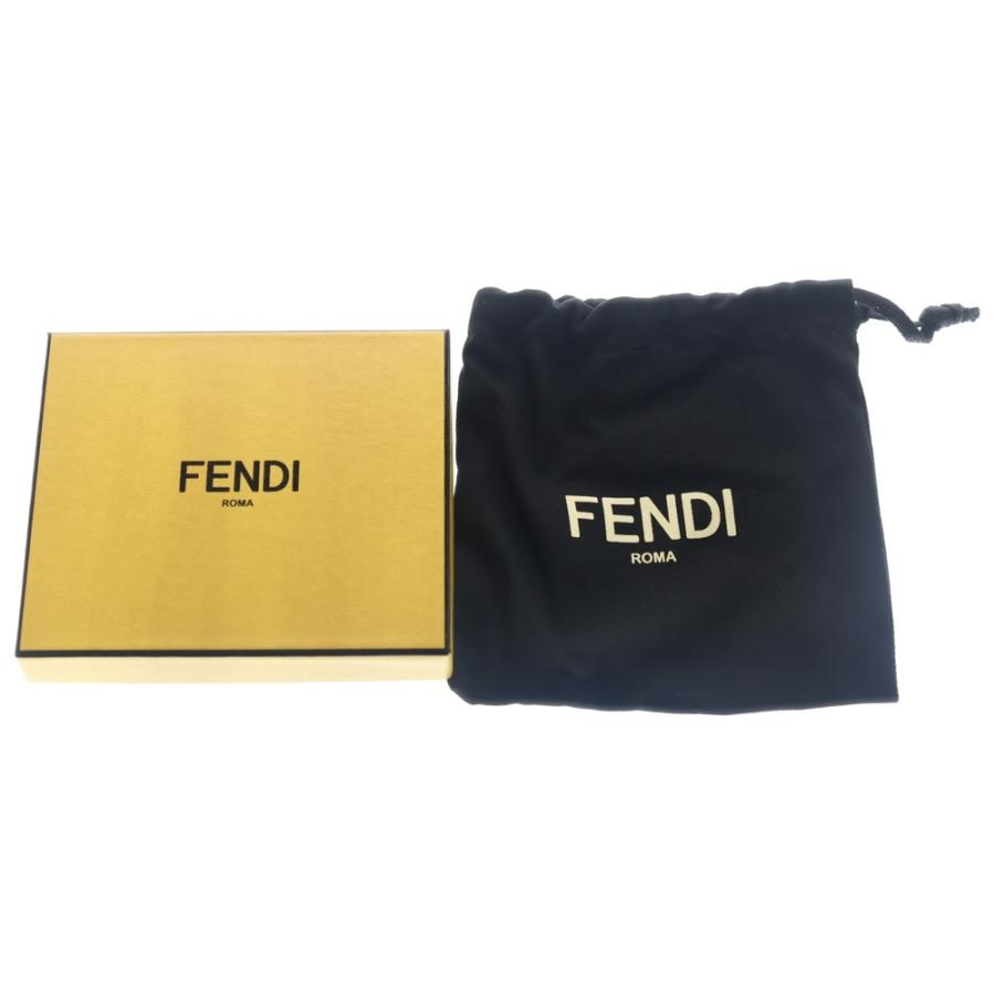 FENDI（フェンディ） FFロゴ ダイアゴナル 二つ折りカードケース 名刺